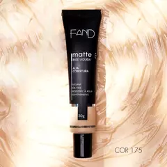 BASE LIQUIDA MATTE - FAND 30G ALTA COBERTURA