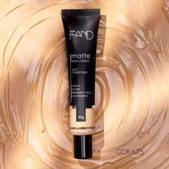BASE LIQUIDA MATTE - FAND 30G ALTA COBERTURA
