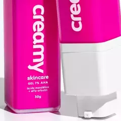 Gel Clareador Antiacne Ácido Mandélico - Creamy - loja online
