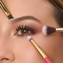 Kit Pincéis para Olhos Secret Pink - Niina Secrets - Cat Cosméticos