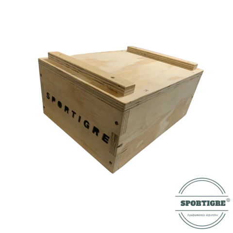 Step apilable de madera (PAR)