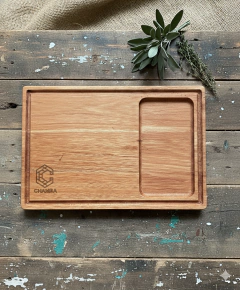TABLA XL DE 25X35 EN EUCALIIPTO + VARIANTES - (M) - Chamba ideas