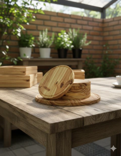 SET TABLA PIZZERA Y TABLITAS REDONDAS + Variantes - comprar online