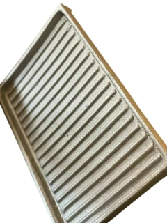 Plancha Grill granallada de 20x30 Aluminio - (M) - comprar online