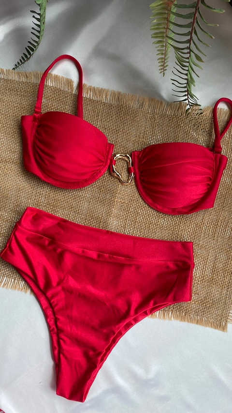 KINI Bahia Hot Pant - Vermelho