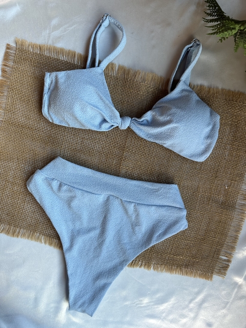 KINI Ilhéus Hot Pant - Azul Céu