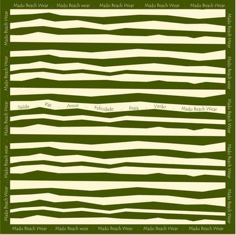 Pareô Bahia - Verde crocco
