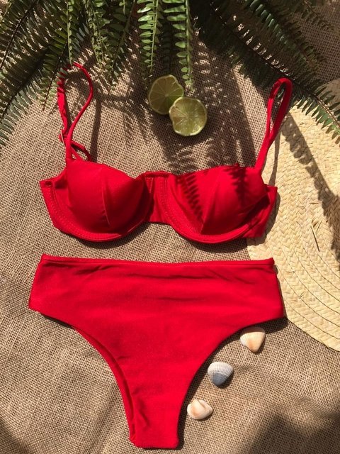 HOT PANT - Vermelho
