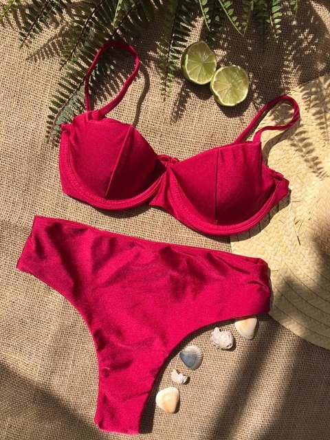 HOT PANT - Cereja