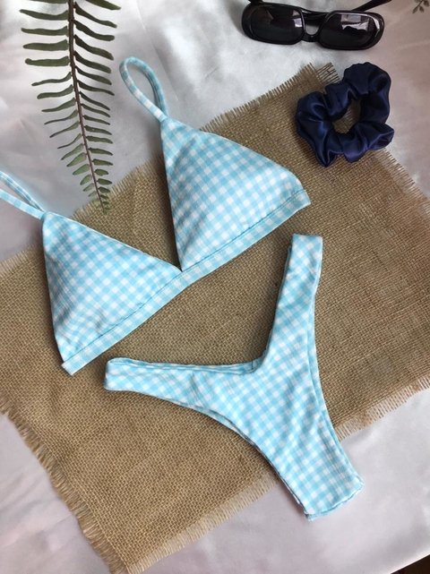 BASIC VICHY - AZUL