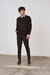SWATER ESCOTE V NEGRO HOMBRE