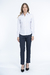 2 CAMISAS M/L BLANCAS Y 1 PANTALON AZUL MUJER - tienda online