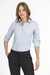 2 CAMISAS CELESTES M/L + 1 PANTALÓN NEGRO DE MUJER en internet