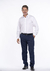 2 CAMISAS BLANCAS + 1 PANTALÓN AZUL DE HOMBRE - tienda online