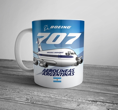 TAZA AEROLINEAS BOEING 707 ANTIQUE