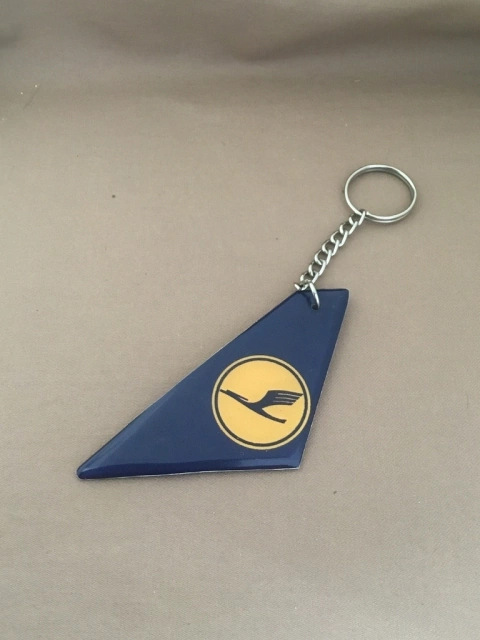 LLAVERO TIMÓN DE COLA LUFTHANSA RETRO