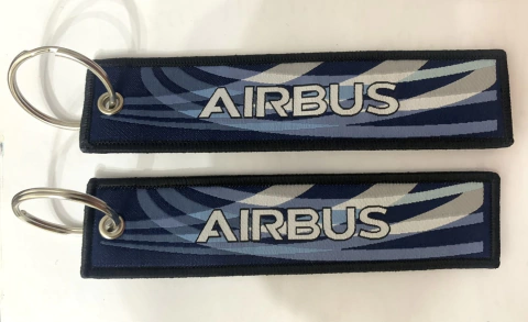 Llavero Bordado Airbus