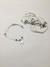 PULSERA DE ACERO CON HILO