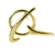 BOEING GOLD POLISHED PIN