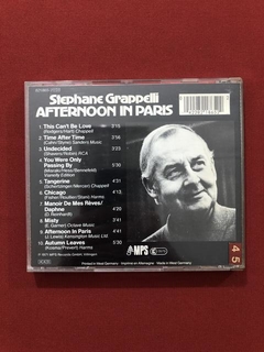 CD - Stephane Grappelli - Afternoon In Paris - Importado - comprar online