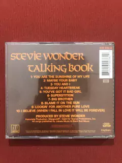 CD - Stevie Wonder - Talking Book - Nacional - Seminovo - comprar online