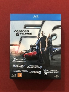 Blu-ray - Box Velozes E Furiosos - Coleção 6 Filmes