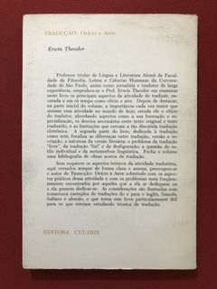 Livro - Tradução: Ofício E Arte - Erwin Theodor - Ed. Cultrix - comprar online