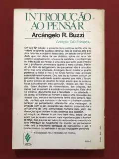 Livro - Introdução Ao Pensar - Arcângelo R. Buzzi - Vozes - comprar online