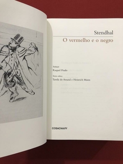 Livro - O Vermelho E O Negro - Stendhal - Cosacnaify - Semin na internet