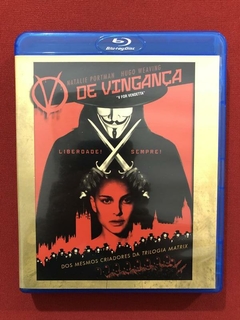 Blu-ray - V de Vingança - Natalie Portman - Seminovo