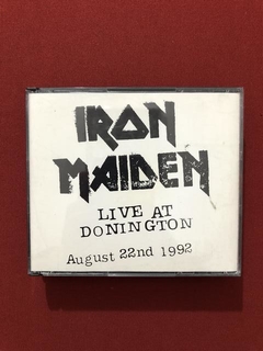 CD Duplo - Iron Maiden - Live At Donington 1992 - Seminovo