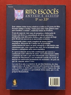 Livro - Rito Escocês: Antigo E Aceito - Rizzardo Da Camino - Madras - Seminovo - comprar online