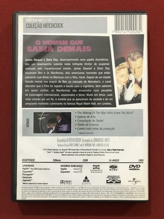 DVD - O Homem Que Sabia Demais - James Stewart - Seminovo - comprar online