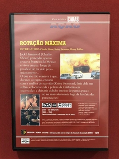 DVD - Rotação Máxima - Charlie Sheen - Kristy Swanson - Semi - comprar online