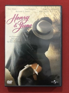 DVD - Henry & June - Fred Ward - Philippe Kaufman - Seminovo