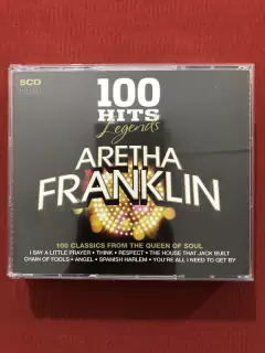 CD- Aretha Franklin - 100 Hits Legends 5 CDs - Import - Semi na internet
