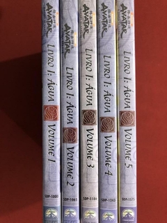 DVD- Avatar: A Lenda De Aang - Livro 1: Água - 5 Vols - Semi