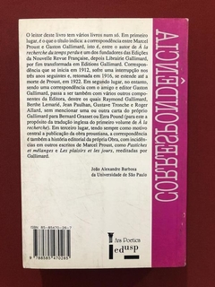 Livro - Correspondência - Proust/ Gallimard - Edusp - comprar online
