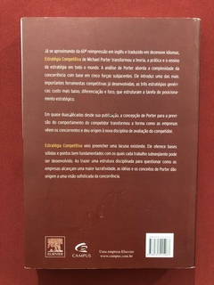 Livro- Estratégia Competitiva - Michael E. Porter - Seminovo - comprar online