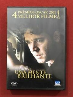 DVD - Uma Mente Brilhante - Russel Crowe - Ron Howard