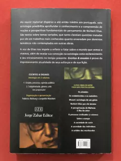 Livro - Escritos E Ensaios 1 - Norbert Elias - Jorge Zahar - Seminovo - comprar online
