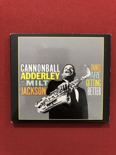 CD - Cannonball Adderley, Milt Jackson - Things Are - Import