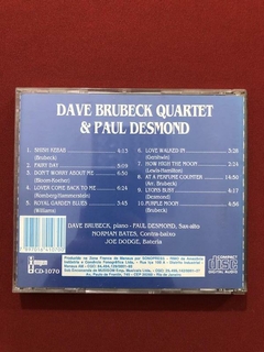CD - Dave Brubeck Quartet & Paul Desmond - Moods - Seminovo - comprar online
