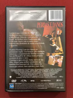 DVD - Perdas E Danos - Jeremy Irons - Louis Malle - comprar online