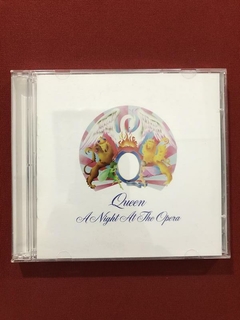 CD Duplo- Queen - A Night At The Opera - Nacional - Seminovo