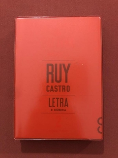 Livro - Letra E Música - Ruy Castro - Cosacnaify - Seminovo na internet