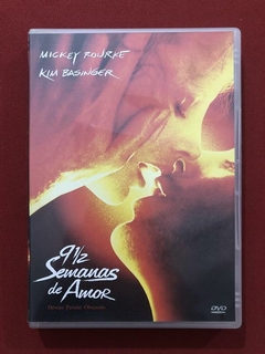 DVD - 9 1/2 Semanas De Amor - Mickey Rourke - Seminovo