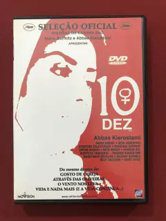 DVD - Dez - Abbas Kiarostami - Mania Akbari - Seminovo