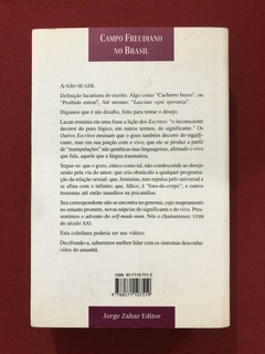 Livro- Outros Escritos - Jacques Lacan - Editora Jorge Zahar - comprar online