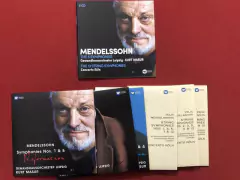 CD - Box Mendelssohn - The 5 Symphonies - Importado - Semin. - Sebo Mosaico - Livros, DVD's, CD's, LP's, Gibis e HQ's